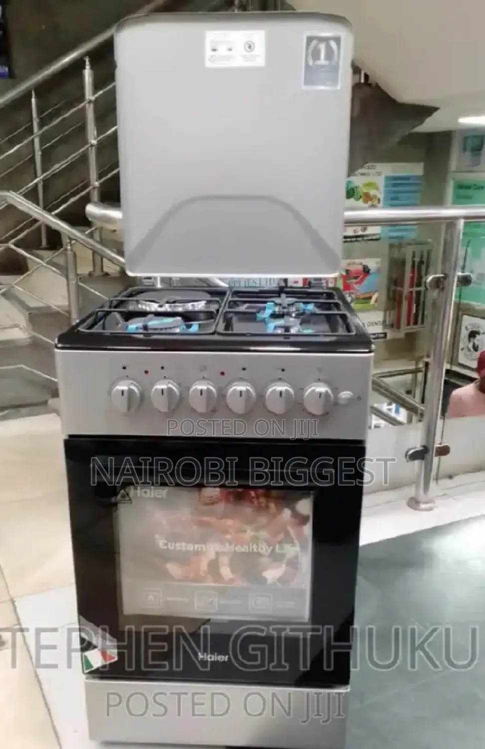 Haeir 3gas+1 Electric Standing 50×60 Cooker