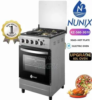 Nunix Standing Cooker 50 by 60 3+1oven