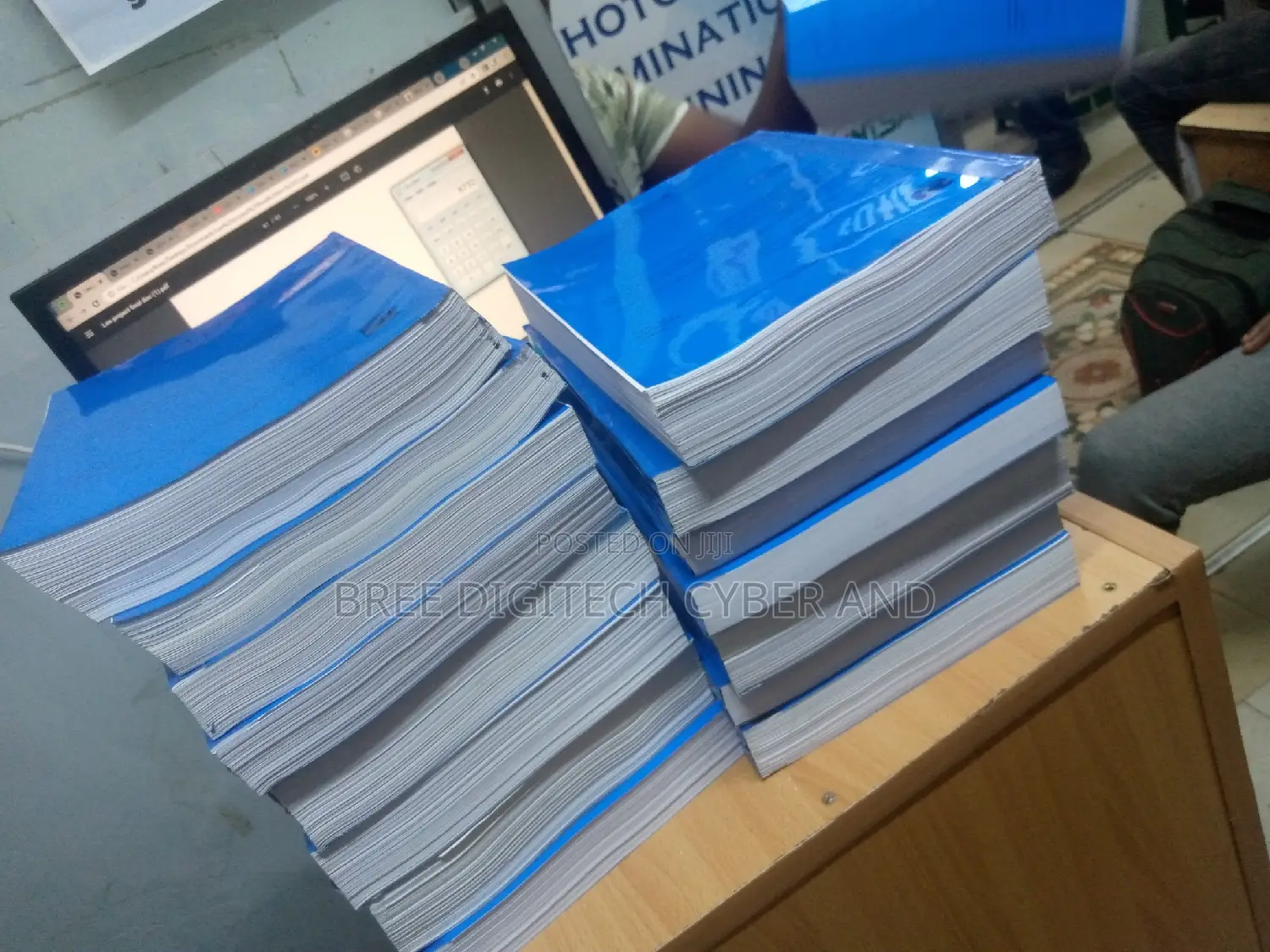 Clean Bulk Printing, Photocopies, Scanning and Binding