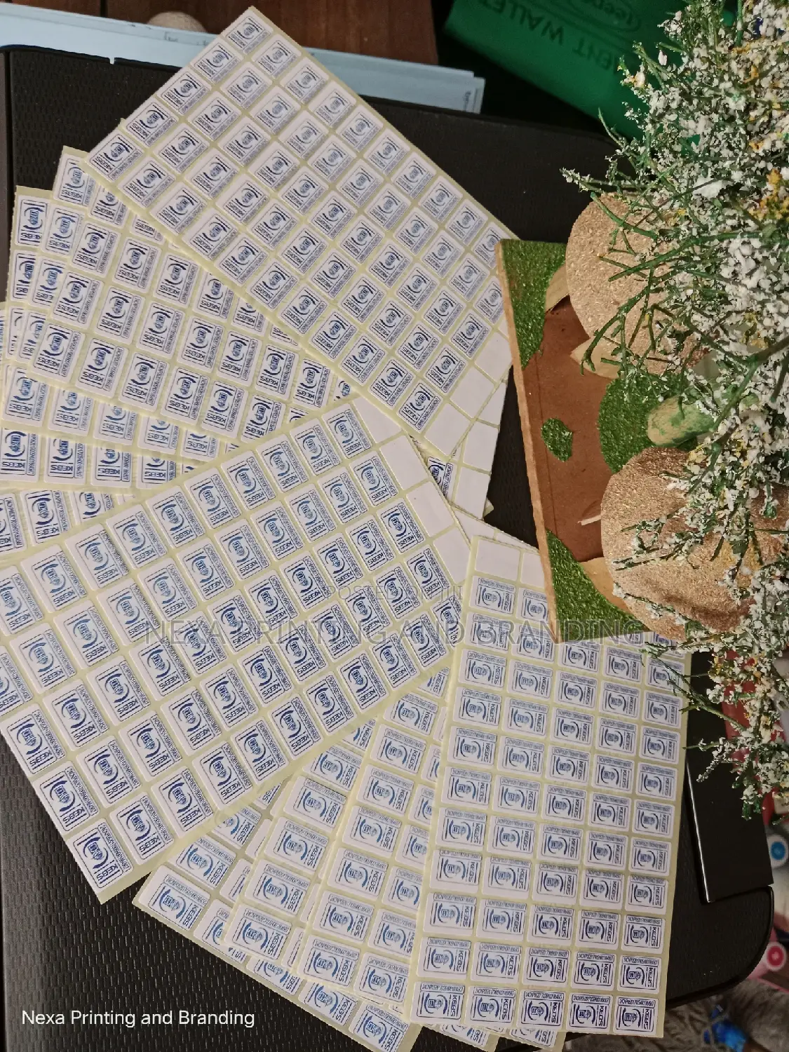 Approved Standard Kebs Self Adhesive Stickers