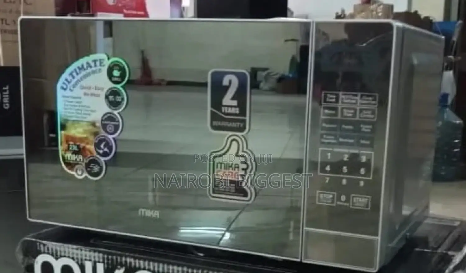 Mika 20l Digital Microwave With Grill