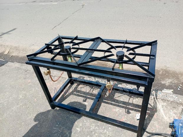 Mild Steel Two Burner - main view