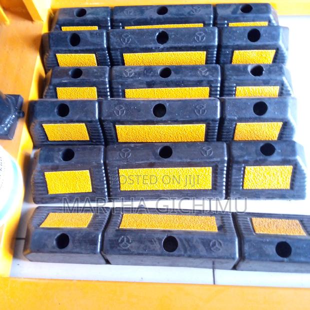 Rubber Car Wheel Stopper Available - main view