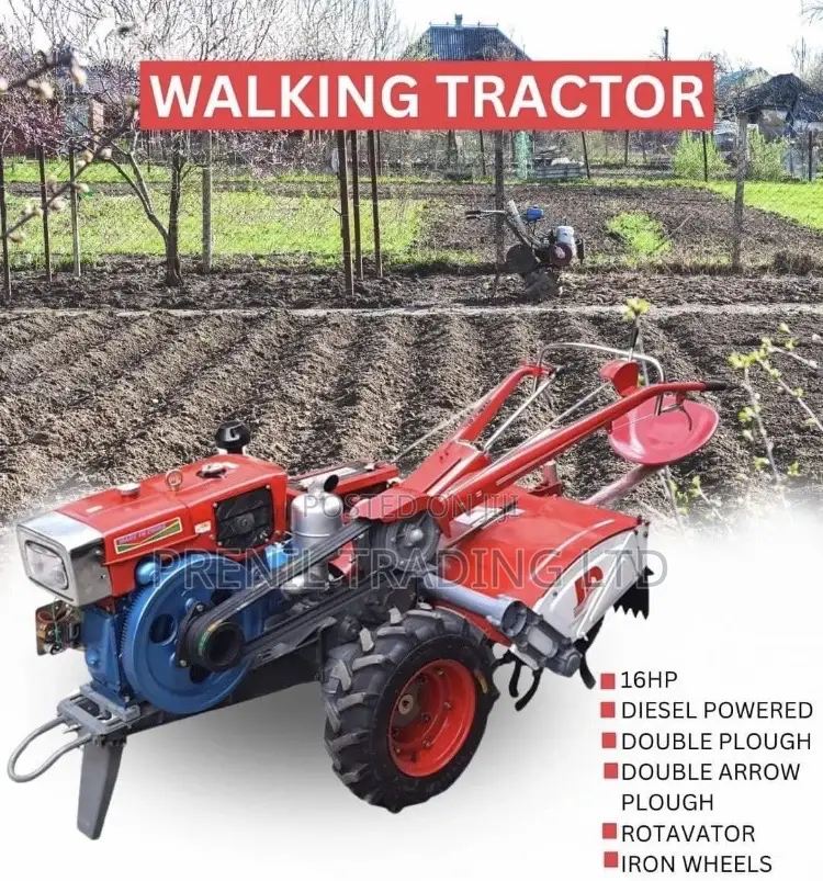 Walking Tractor Diesel 16hp