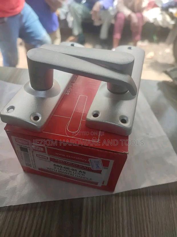 Union Aluminium Hanlde Wooden Door Lock