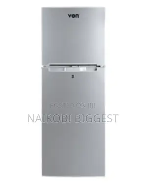 Von 198litres Double Door Fridge