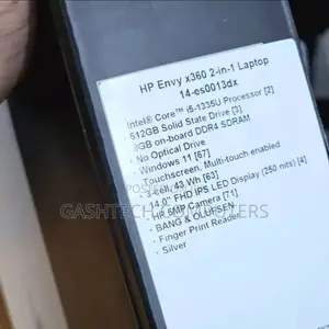 New Laptop HP Envy 15 16GB Intel Core I7 SSD 1T