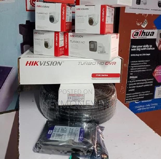 Hikvision 2MP 4CCTV Surveillance Cameras Complete Kit
