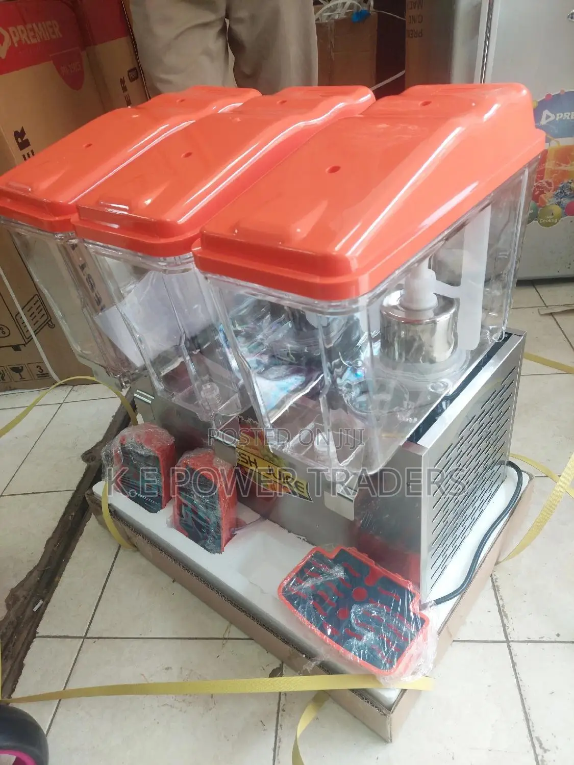 Premier 3 Station Juice Dispenser