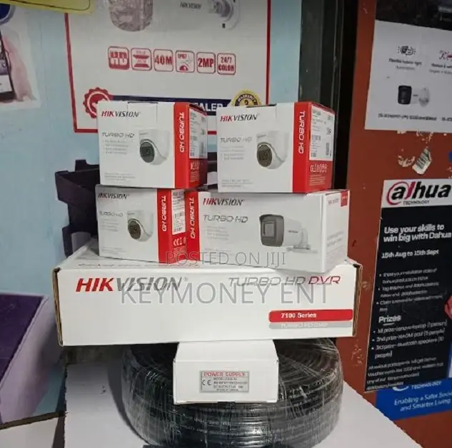 Hikvision 4 CCTV Complete Sales Kit 2MP Dome/Bullets