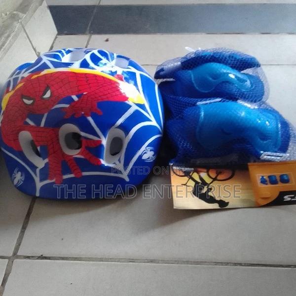 Blue Spiderman Helmet Available Affordable - main view