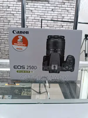 Canon Eos 250d With 18-55mm Lens