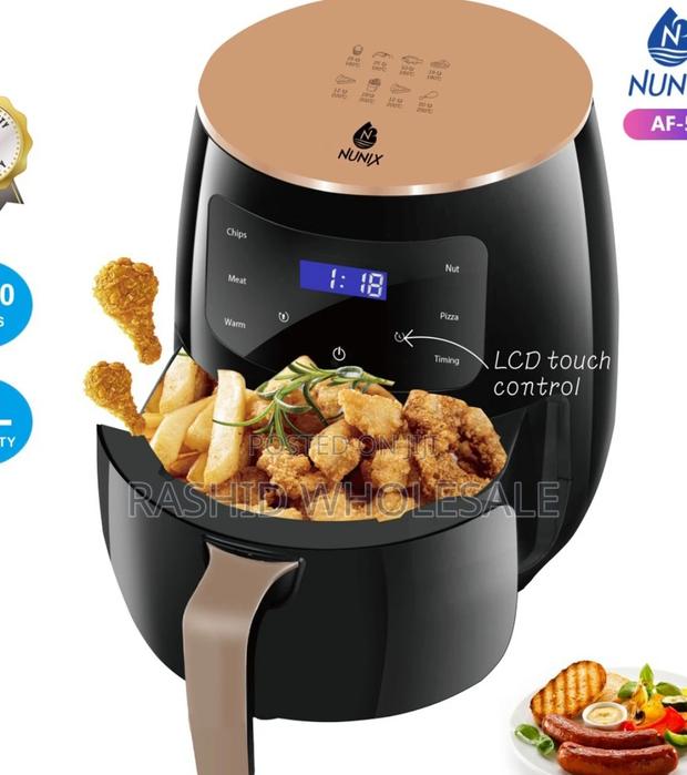 Nunix AF-5 Air Fryer Healthier Oil Free Fryer and Fries