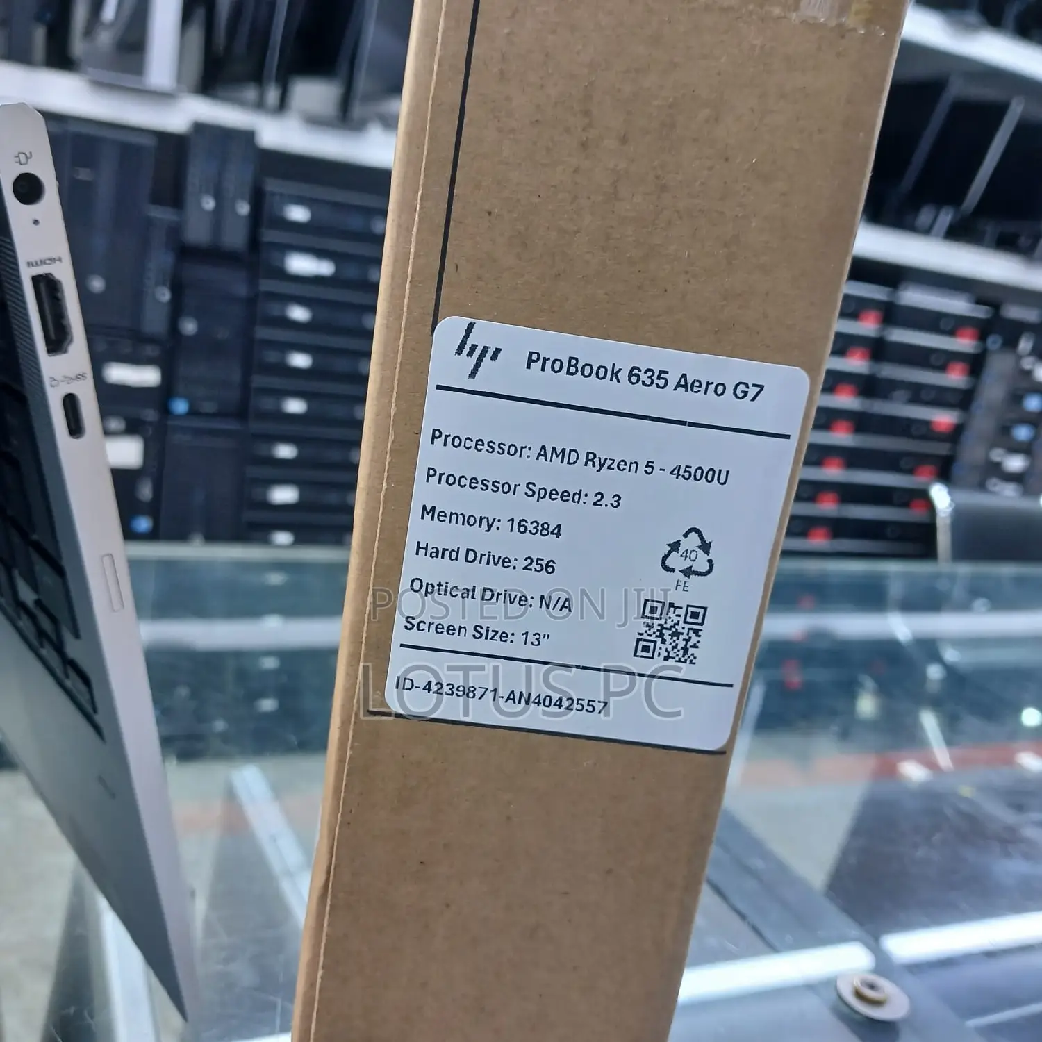 New Laptop HP 16GB AMD Ryzen 5 SSD 256GB