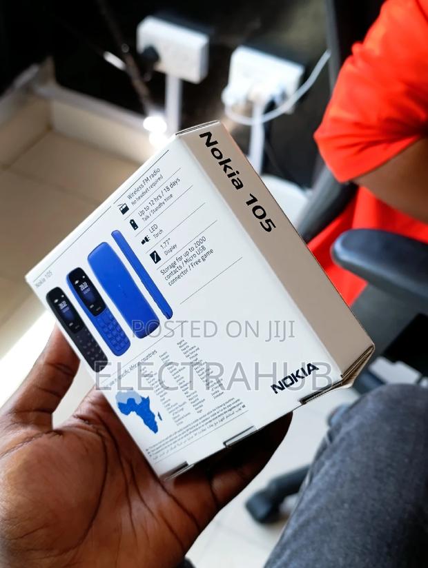 New Nokia 105 Black - thumbnail 2