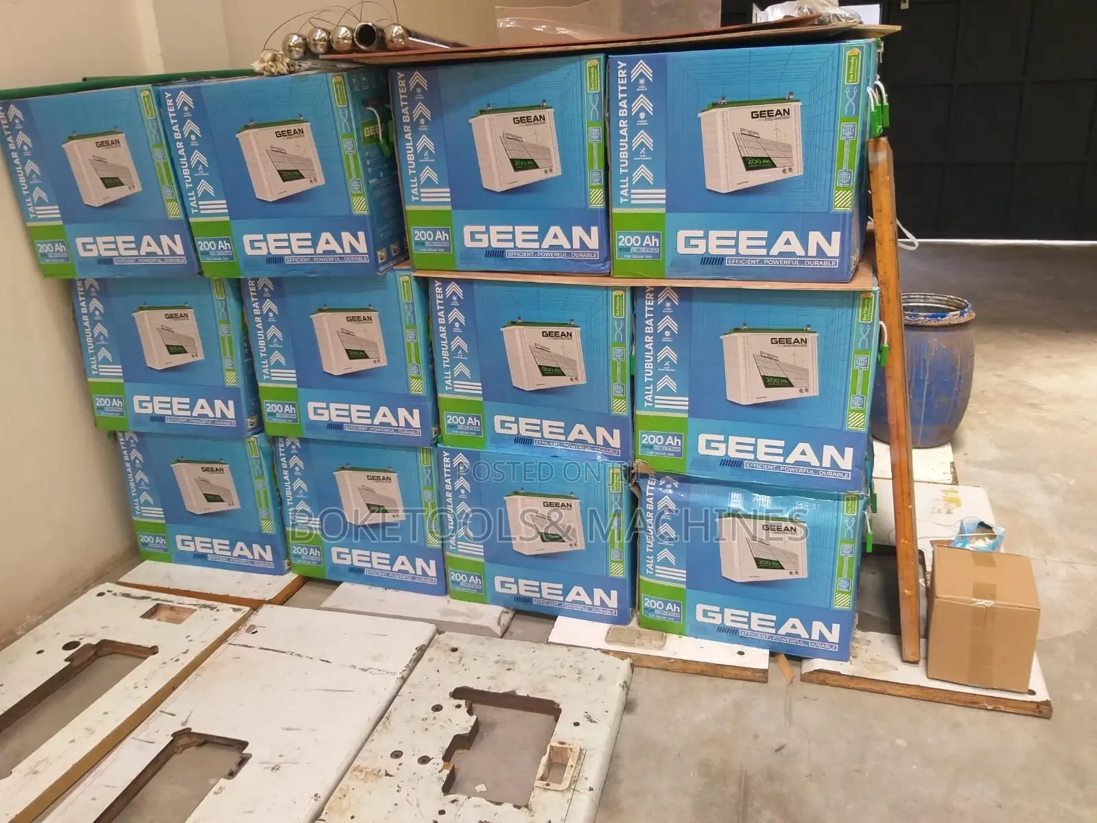 Geean 12v 200ah Tall Tubular Solar Backup Battery