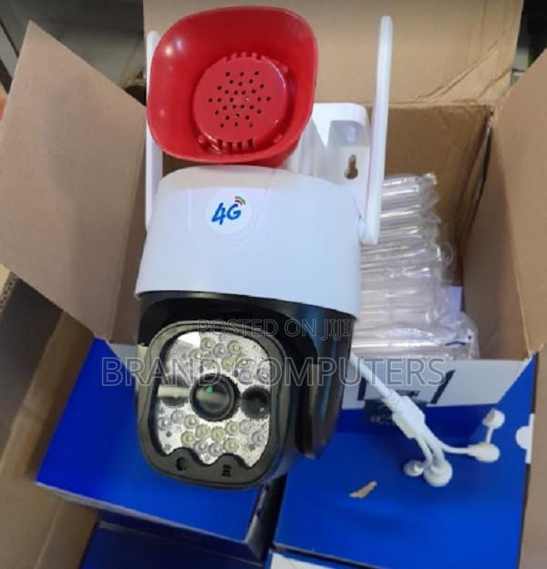 Wireless 4G Simcard 360 Degrees Tracking PTZ Security CCTV