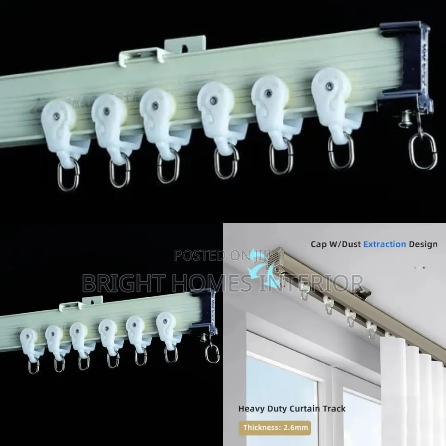 Bendable Curtain Rails Hospital Rails Mosquito Net Rails