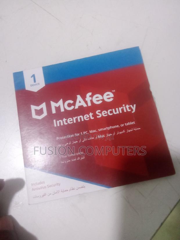 McAfee Internet Security 1 User Sleeve 1 Year - main view