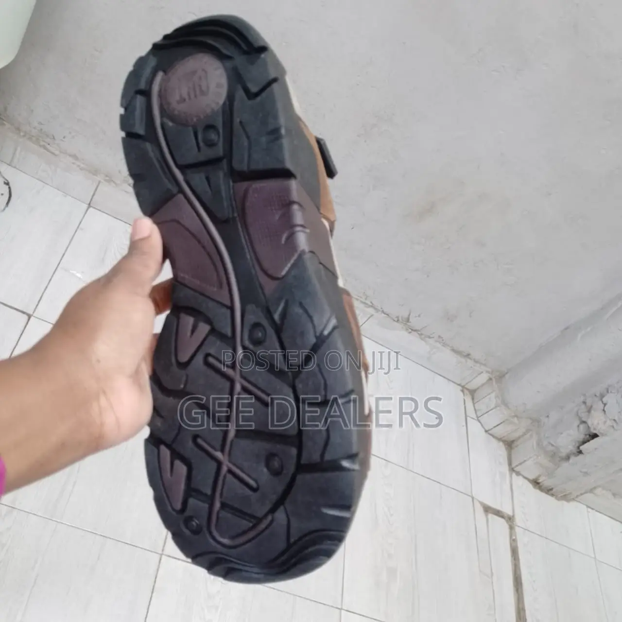 Men Leather Open Shoes 40-44