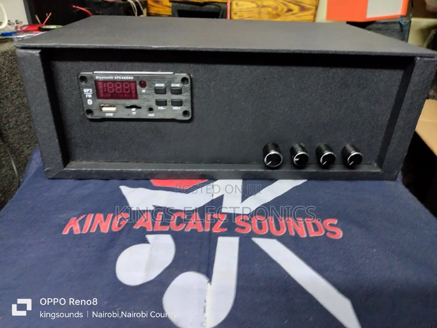 Modified Transistor Amplifier Locally Made