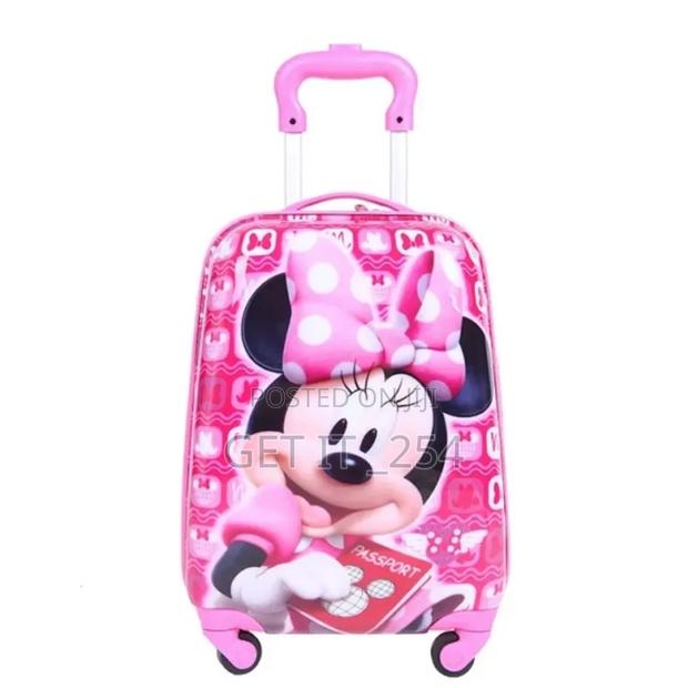 Cartoon Themed Trolley Bag - thumbnail 4