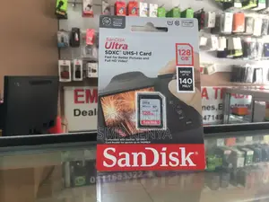 Sandisk Ultra 128 Gb SDXC UHS-1 Card for Cameras, 140 MBPS