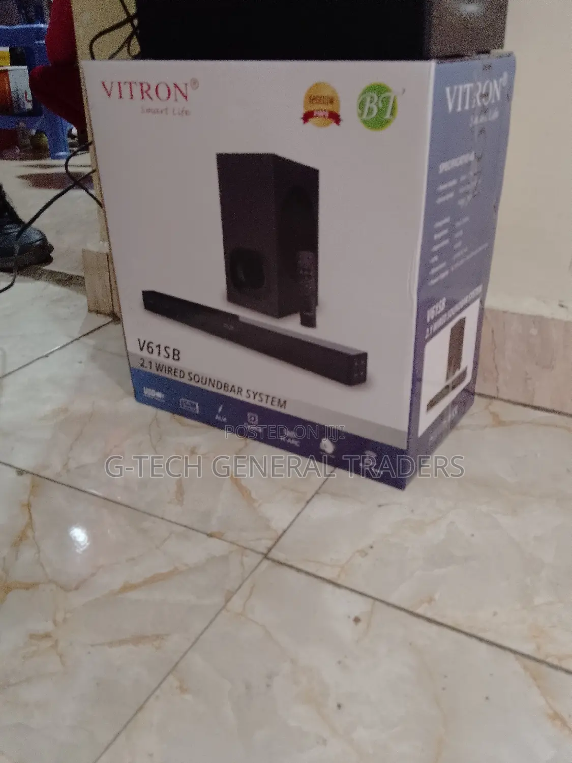Vitron Soundbar! Vitron V61sb 2.1 Wired Soundbar System