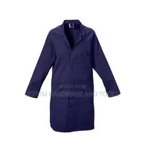 Navy Blue Lab Coat