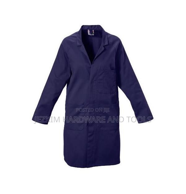 Navy Blue Lab Coat - main view