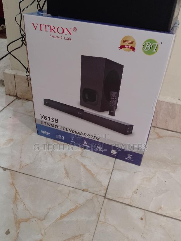 Vitron 2.1wired Soundbar System 12000w V61sb