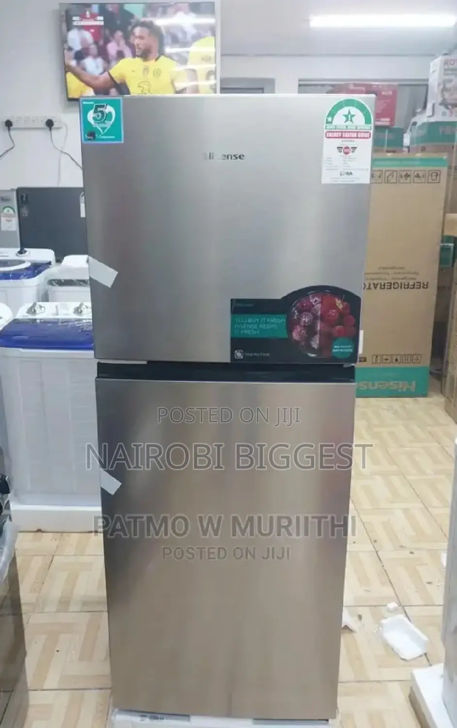 Hisense 202 Litres Non Frost Fridge