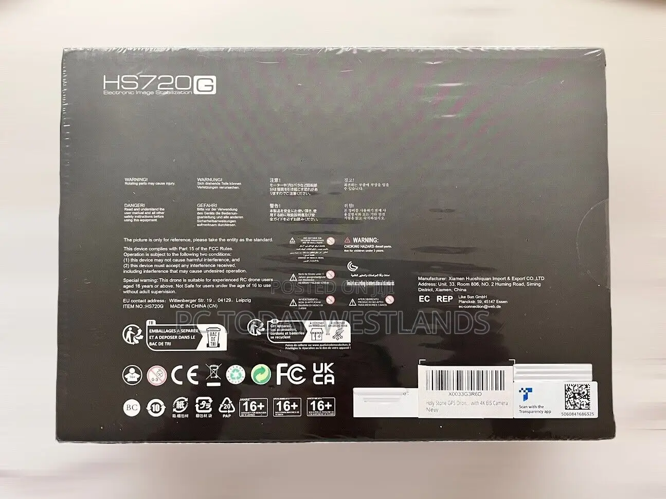 Holy Stone Hs720g 2-Axis Gimbal Drones With Eis Camera