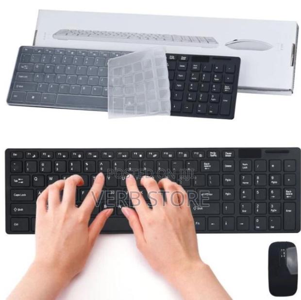 Wireless Keyboard With Mouse - main view