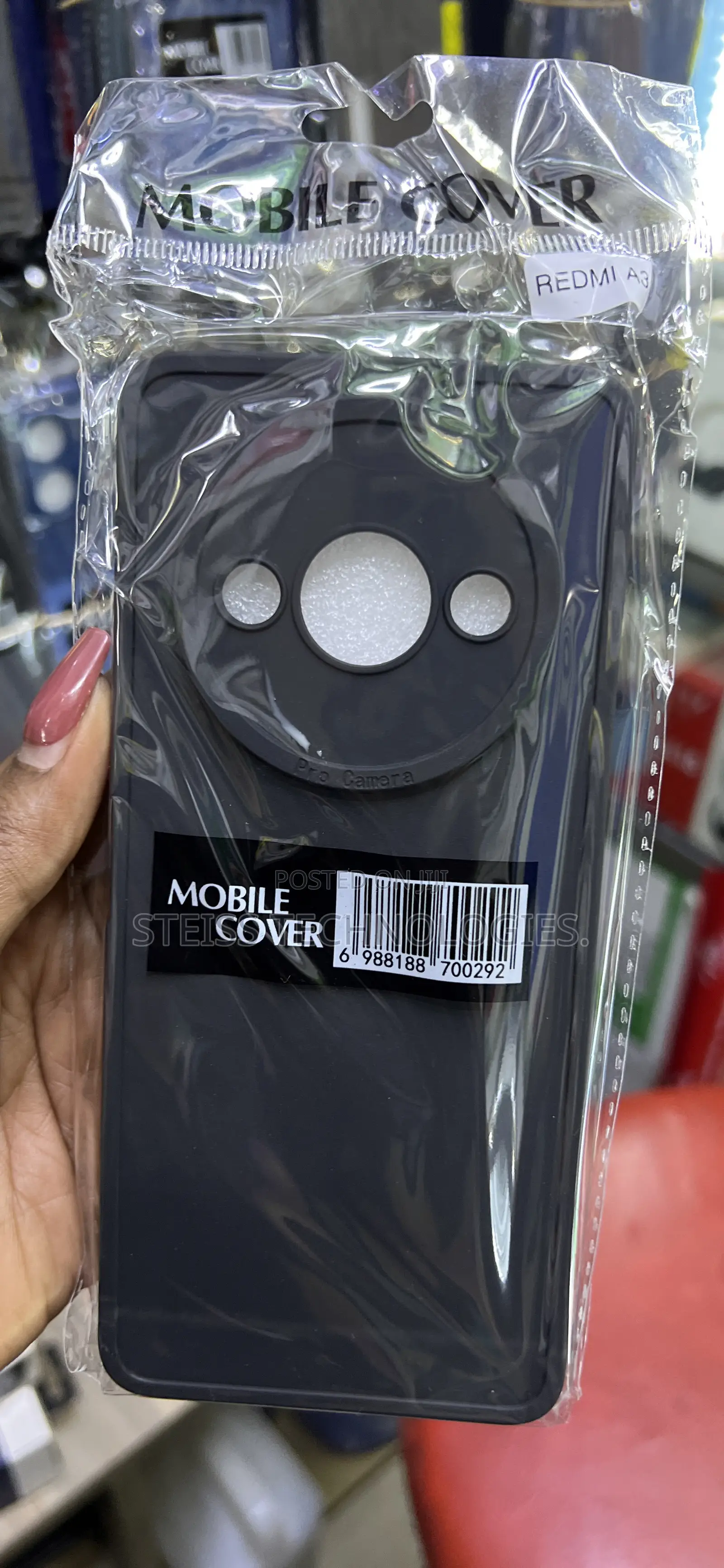 Redmi A3 Backcase.