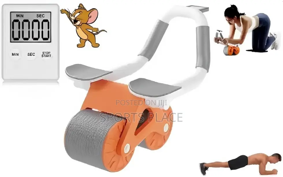 Automatic Rebound Roller Double Wheel With Elbow Support