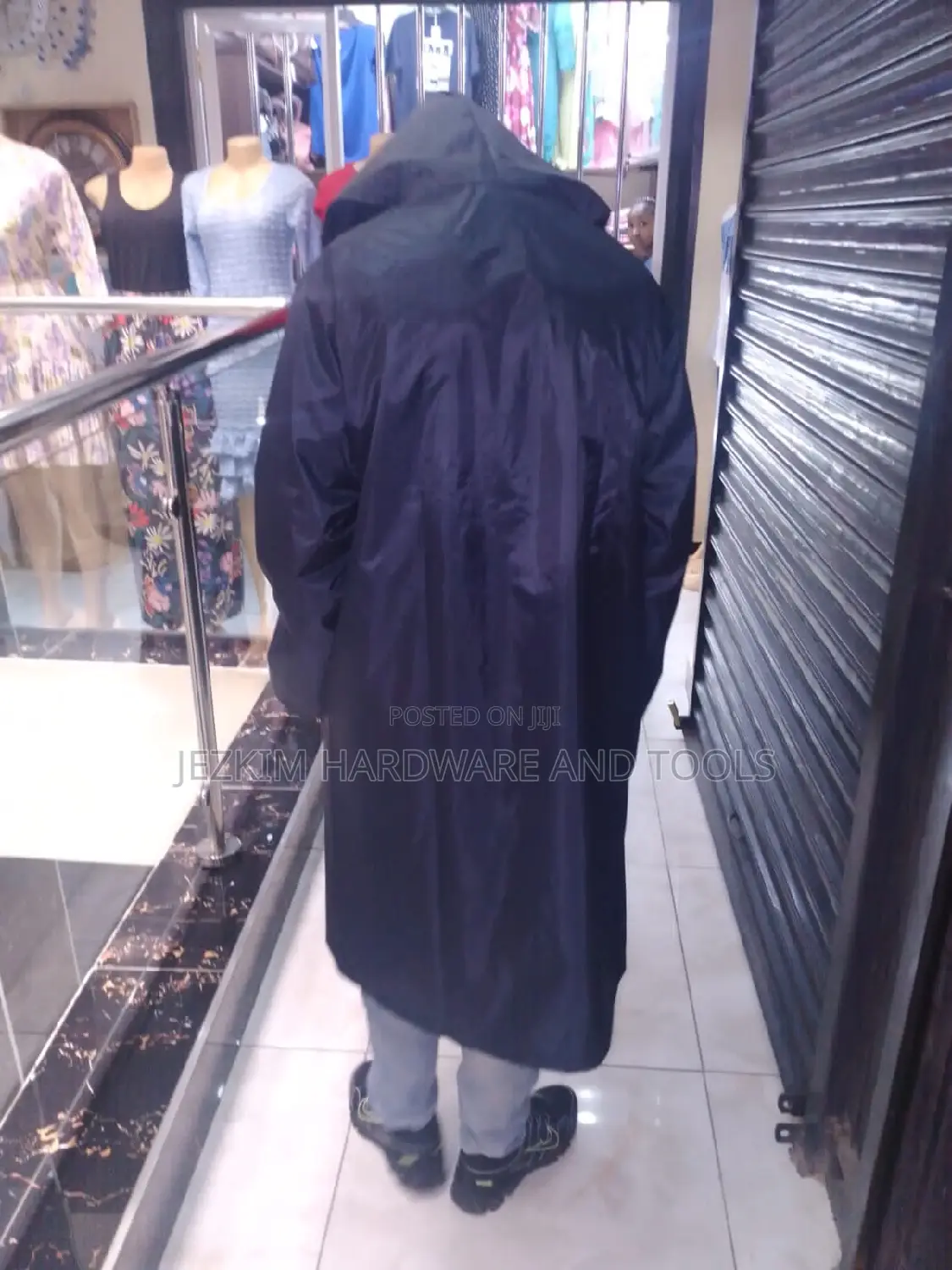 Rain Coat Dark Blue