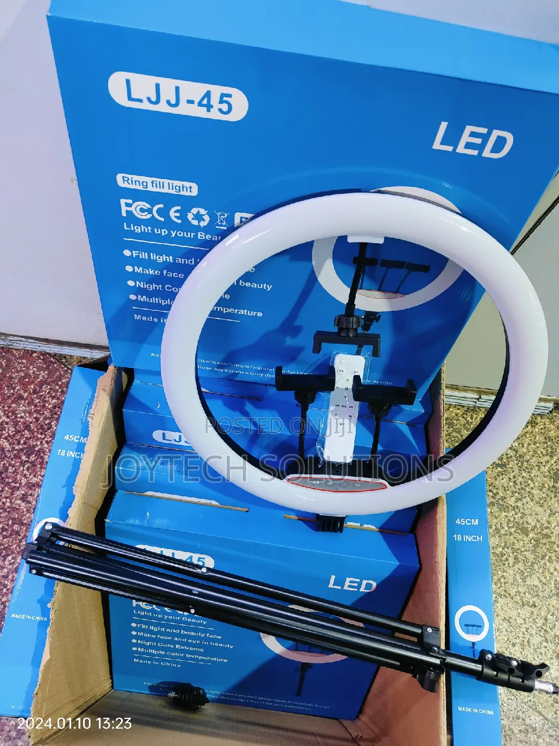 Ring Light : 18 Inches Photo Vedio Light