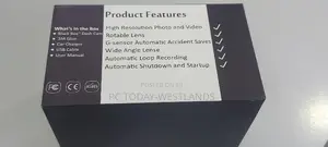 BLACK BOX Car Dashcam 1080p Wide Angle LCD Screen