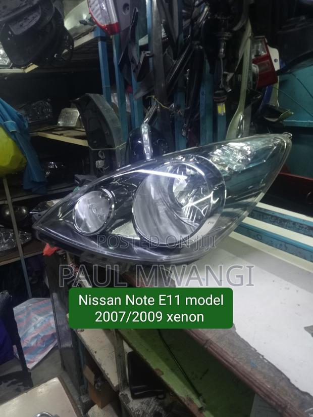 Head Light Nissan Note E11 Model 2007/2009 Xenon.