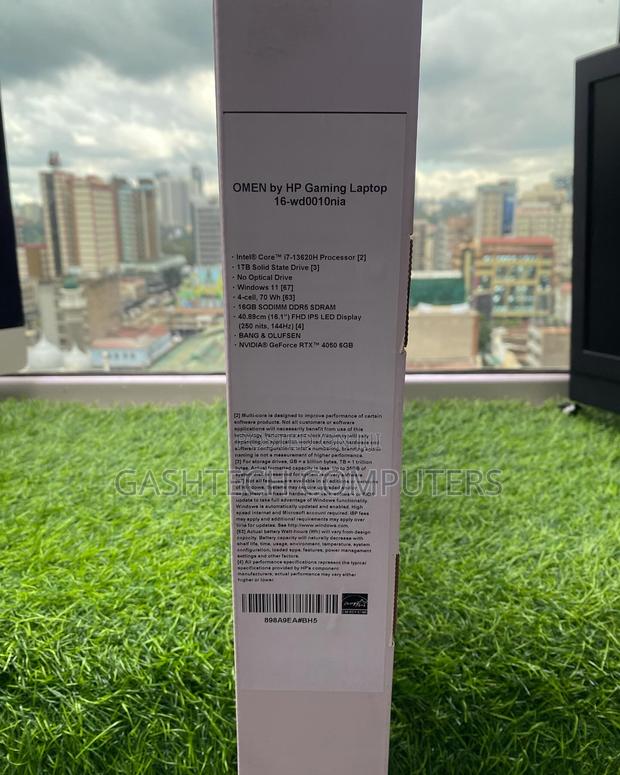New Laptop HP Omen 16 16GB Intel Core I7 SSD 1T - thumbnail 3