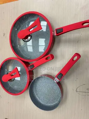 *3pcs Set Cooking Pot and Pan Sizes 20/24/28