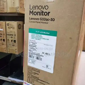 Lenovo G32qc-30 32” Curved QHD (1440p) Monitor 165hz
