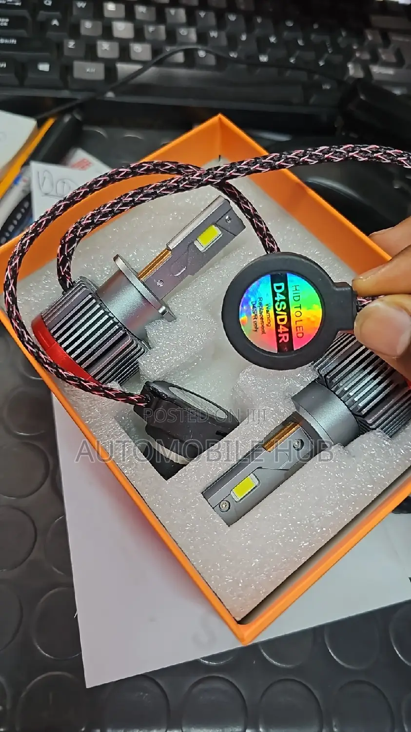 HID XENON to Led Bulbs D4s/D4r
