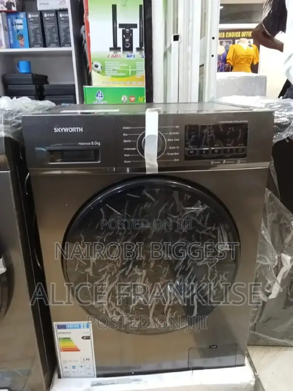 Skyworth 8kg Wash And Spin Front Load Washer