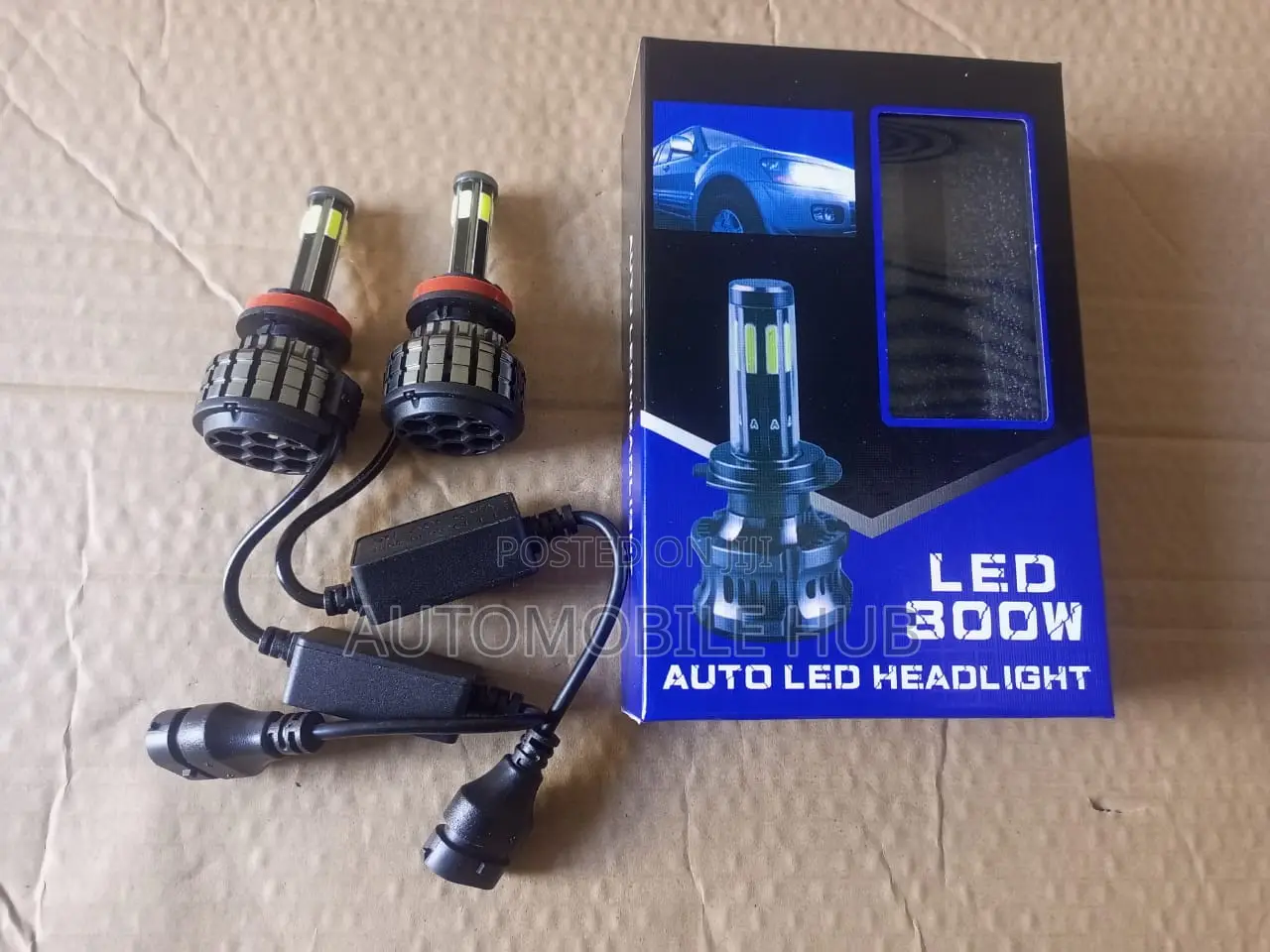 Auto Led Headlight Bulbs 300w H4 9005 H11