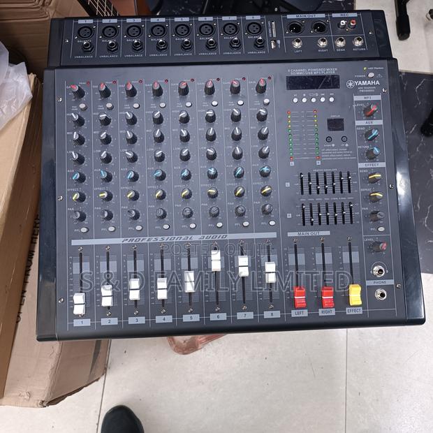 Yamaha PMX808 Powered Mixer 8 Channels - main view