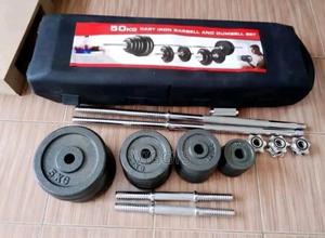 Classic Dumpbell 50kg Set - thumbnail 2