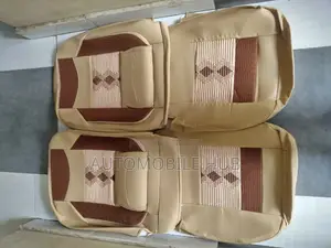 Quality Beige Synthetic Leather Seat Covers