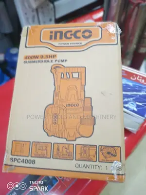 Spc4008 Powerful Ingco Submersible Pump